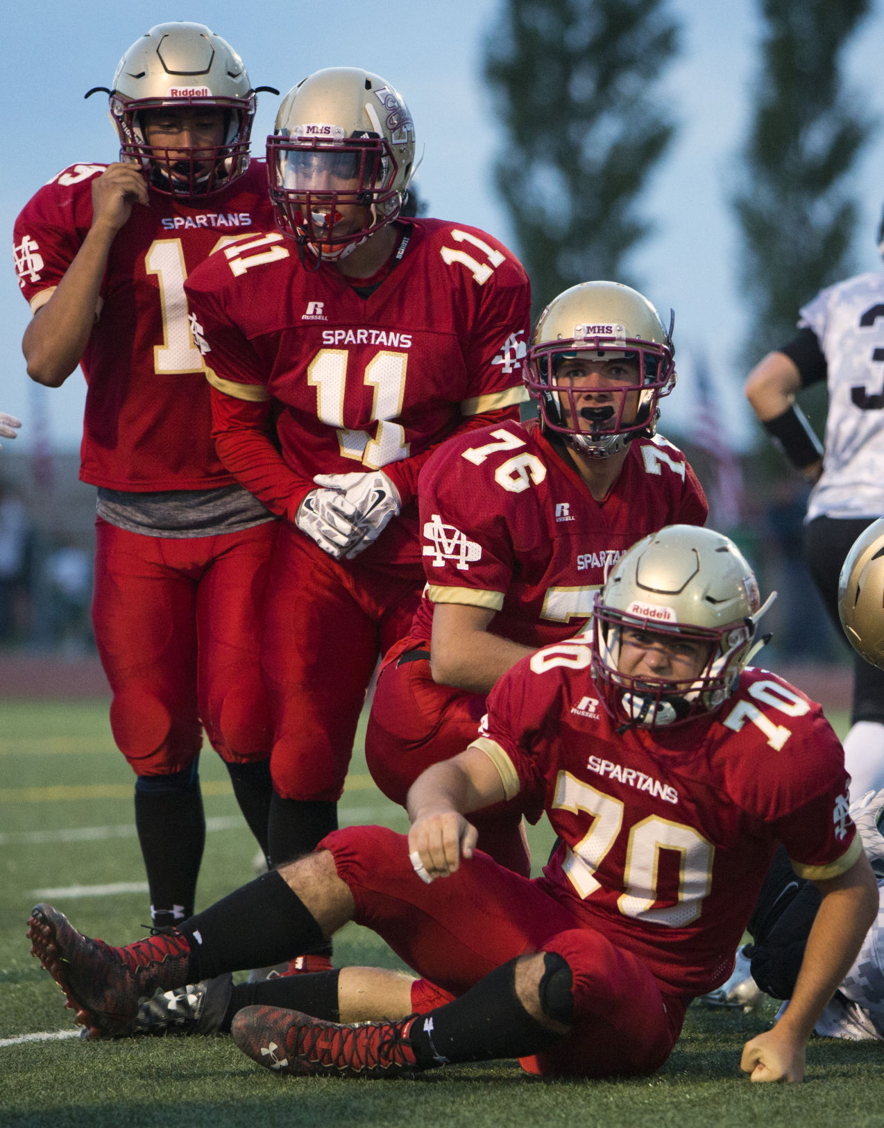 Burley vs. Minico football